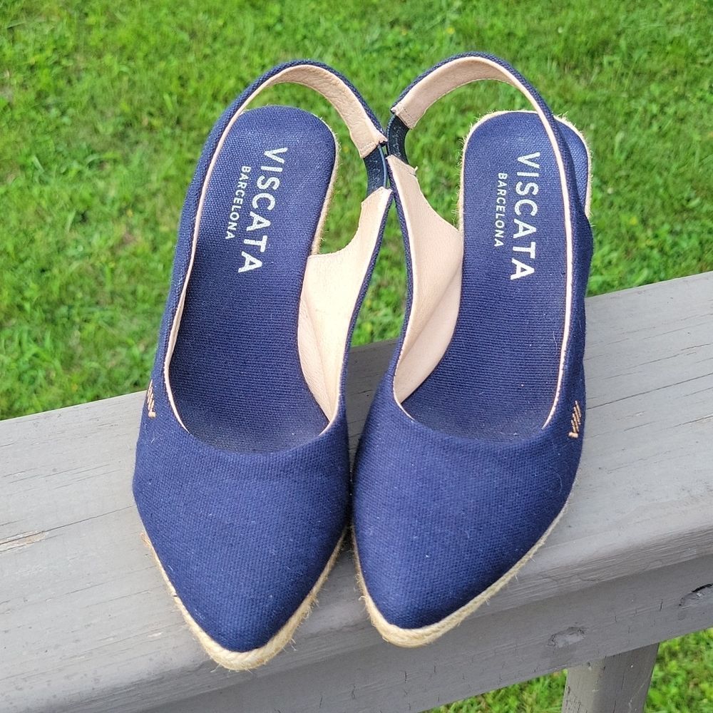 Viscata Wedge-heel, Slingback Espadrilles